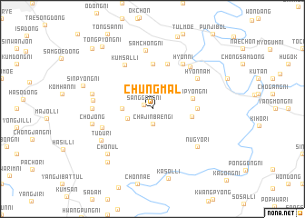 map of Chung-mal