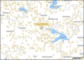 map of Chungmil