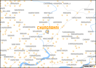 map of Chungnam-ni