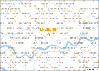 map of Chung Nam