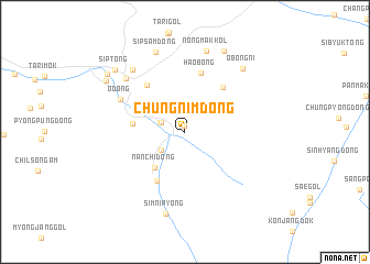 map of Chungnim-dong