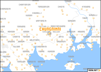 map of Chungnim-ni