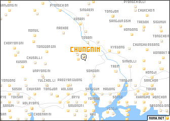 map of Chungnim