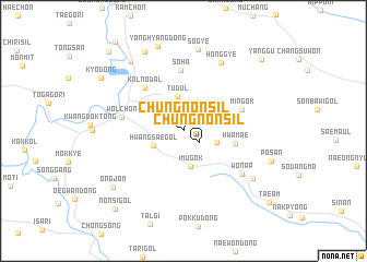 map of Chungnonsil