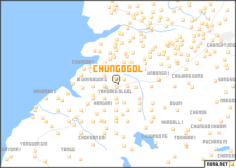 map of Chungo-gol