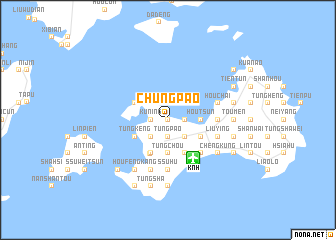 map of Chung-pao