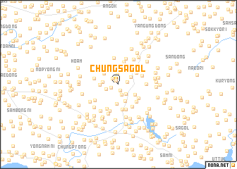 map of Chungsa-gol