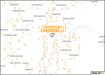 map of Chungsal-li