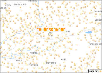 map of Chungsan-dong