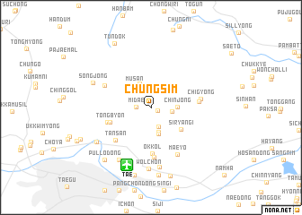 map of Chungsim