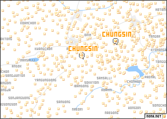 map of Chungsin