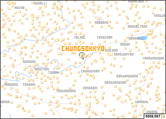 map of Chungsŏkkyo