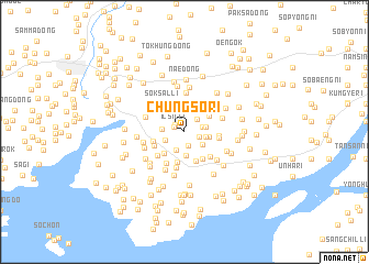 map of Chungso-ri
