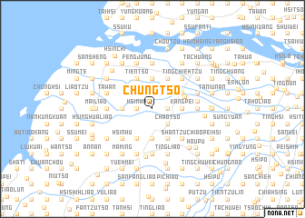 map of Chung-ts\