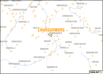 map of Chungunbong