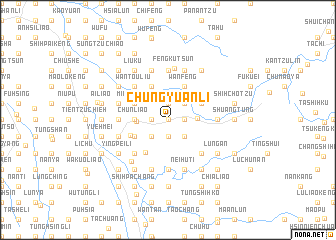 map of Chung-yüan-li