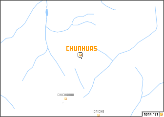 map of Chunhuás