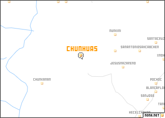 map of Chunhuás