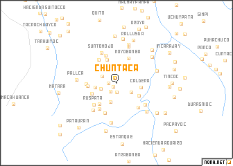 map of Chuntaca