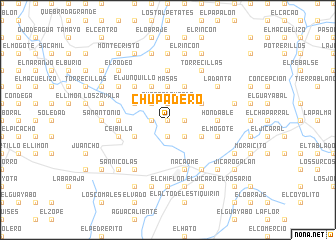 map of Chupadero