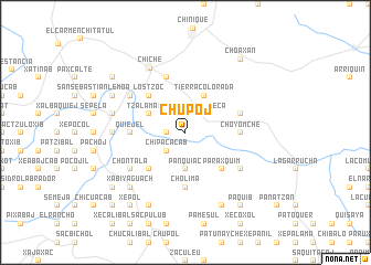 map of Chupoj