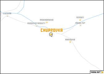 map of Chuprovka
