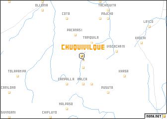 map of Chuquivilque