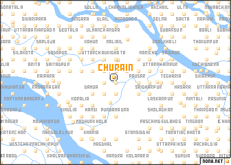 map of Churāin