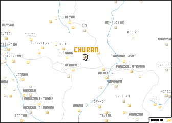 map of Chūran