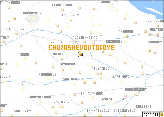 map of Churashëvo Vtoroye