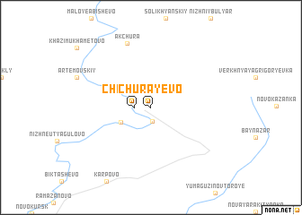 map of Churayevo