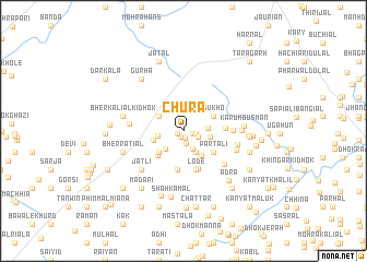 map of Chura