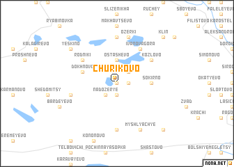 map of Churikovo