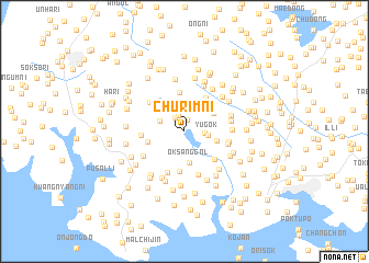 map of Churim-ni