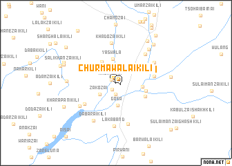 map of Chūrmawālai Kili