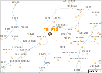 map of Churtʼa