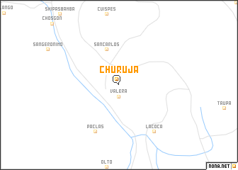 map of Churuja