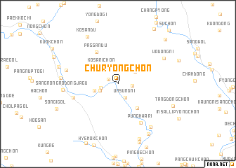 map of Churyong-ch\