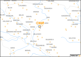 map of Chūr