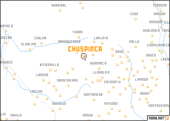 map of Chuspirca