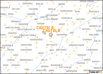 map of Chūtāla