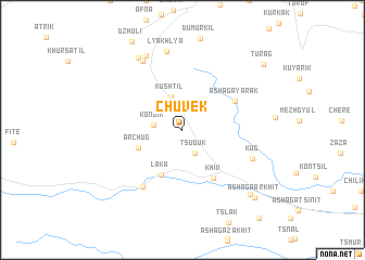 map of Chuvek