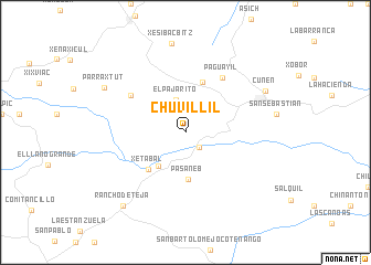map of Chuvillil