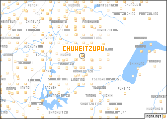 map of Chu-wei-tzu-pu