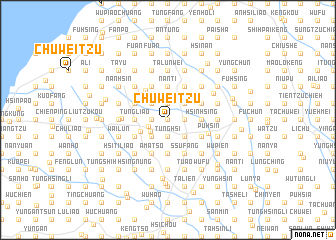 map of Chu-wei-tzu
