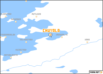 map of Chuyala