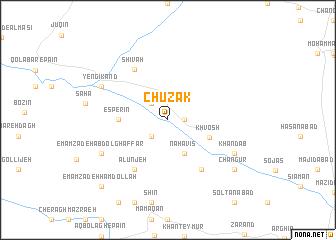 map of Chūzak