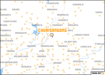 map of Chwaisan-dong