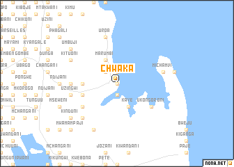 map of Chwaka