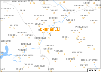 map of Chwasal-li